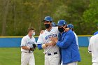 Baseball vs CGA  Wheaton College Baseball vs Coast Guard Academy during game two of the NEWMAC semi-finals playoffs. - (Photo by Keith Nordstrom) : Wheaton, baseball, NEWMAC